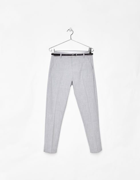Belted chino trousers polo